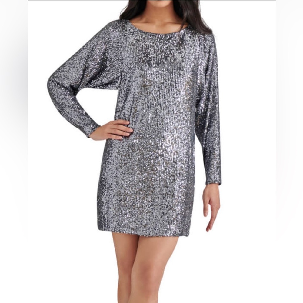 Steve Madden Sequin Dress | Size 4 | NYE Holiday Glam | NWT